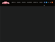 Tablet Screenshot of heartofachampionsports.com